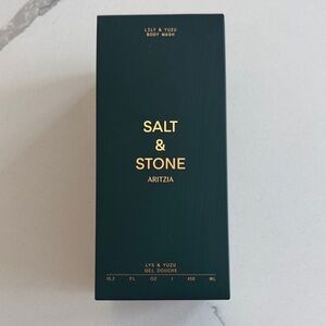 Salt & Stone Aritzia Lily & Yuzu Body Wash — Deep Green